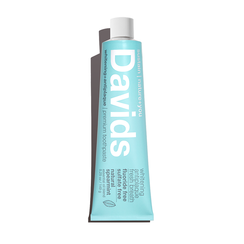 Davids premium toothpaste  /  spearmint